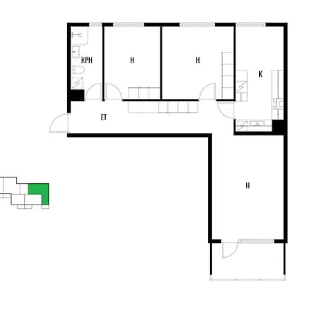 Apartment Great 2 Bedroom 70m2 Size And Free Parking Kotimaailma Great Location For Wrc Rally